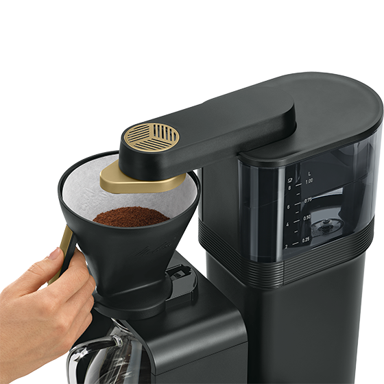 Productafbeelding van epour® filterkoffiezetapparaat, zwart-goud - 4