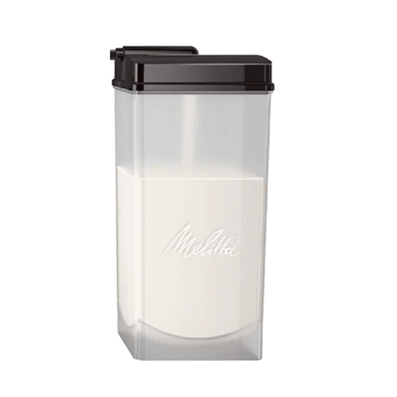 Melkreservoir transparant, 1 liter, compleet Productafbeelding van Melkcontainer transparant, 1 liter, compleet - 1