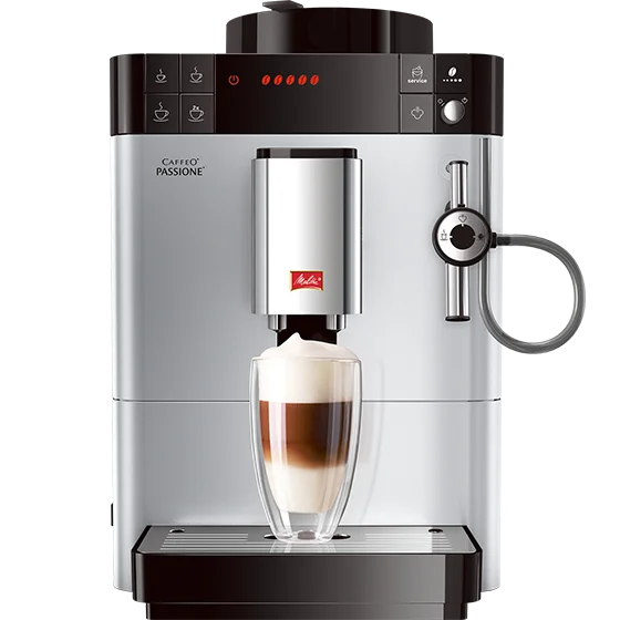 Produktbild von Passione®, silber (Refurbished) Kaffeevollautomat, Silber - 3