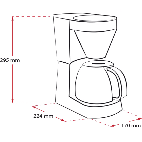 Produktbild von EasyTop® Filterkaffeemaschine - 1