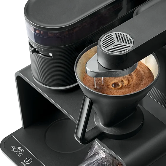 Produktbild av EPOS® filterkaffemaskin med kvarn, svart-krom - 6