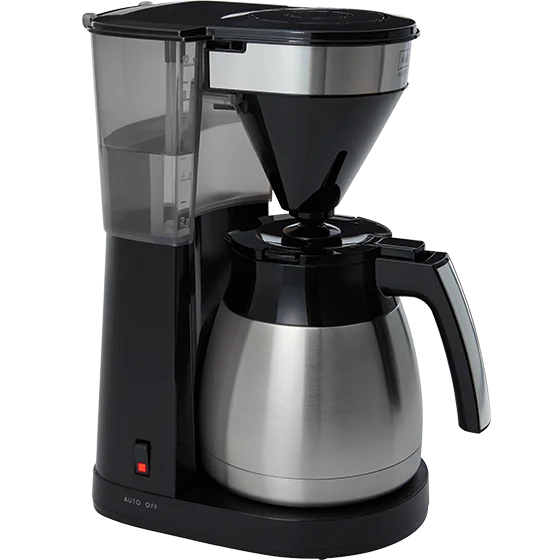 EasyTop® Therm Steel kaffebryggare Produktbild av EasyTop® Therm Steel filterkaffemaskin, svart - 1