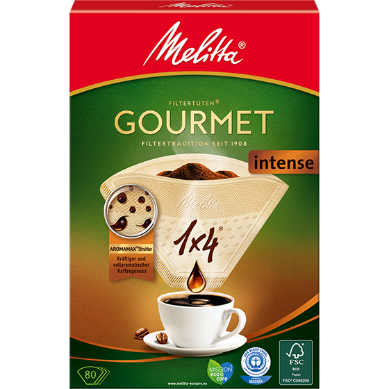 Melitta Gourmet® Intense, 1x4®, 80 St.
