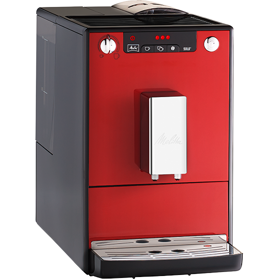 Imagen del producto de la Machines à expresso à grains Solo®, roja - 1