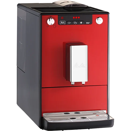 Imagen del producto de la Machines à expresso à grains Solo®, roja - 1