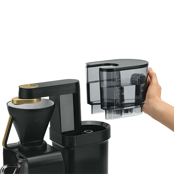 Produktbild von epour® Filterkaffeemaschine, Schwarz-Gold - 6