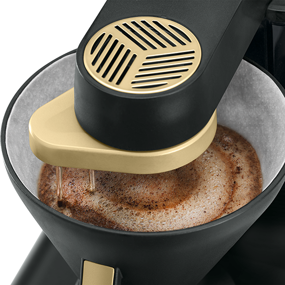 Productafbeelding van epour® filterkoffiezetapparaat, zwart-goud - 1