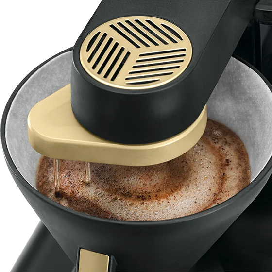 Productafbeelding van epour® filterkoffiezetapparaat, zwart-goud - 1