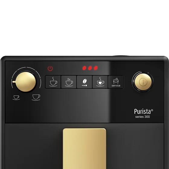 Produktbild von Purista® Kaffeevollautomat, Schwarz-Gold - 5