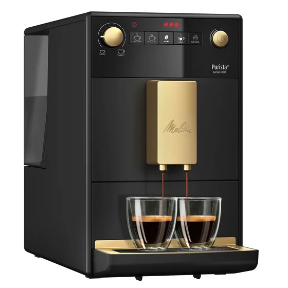 Produktbild von Purista® Kaffeevollautomat, Schwarz-Gold - 7