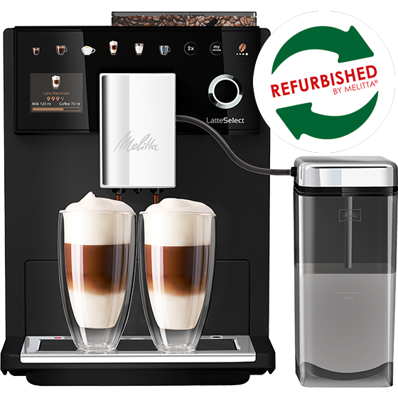 LatteSelect, matt-schwarz (Refurbished)