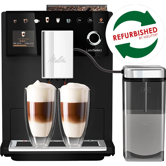 LatteSelect, matt-schwarz (Refurbished) LatteSelect, matt-schwarz (Refurbished)