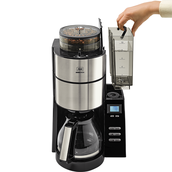 Imagen del producto de la Cafetières filtre AromaFresh, color negro y plateado - 14