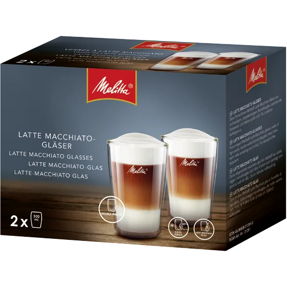 Produktbillede af dobbeltvæggede Latte Macchiato-glas - 1