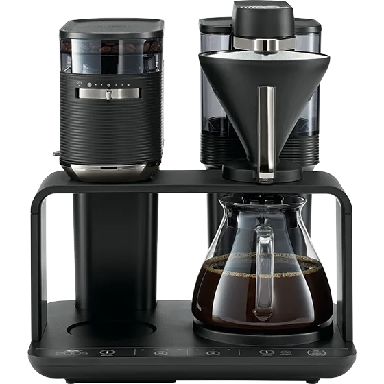 Produktbillede af EPOS® filterkaffemaskine med kværn, sort-krom - 1