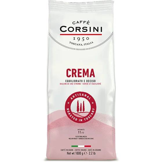 Caffè Corsini Crema Produktbild von Caffè Corsini Crema Kaffeebohnen 1000g - 1