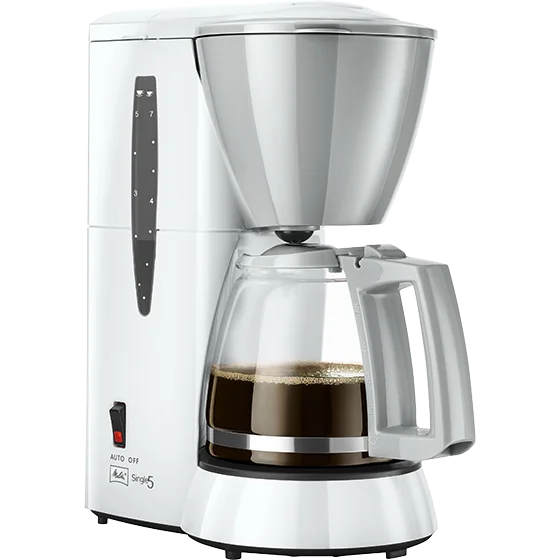 Image du produit de la machine à café filtre Single 5®, blanche - 3