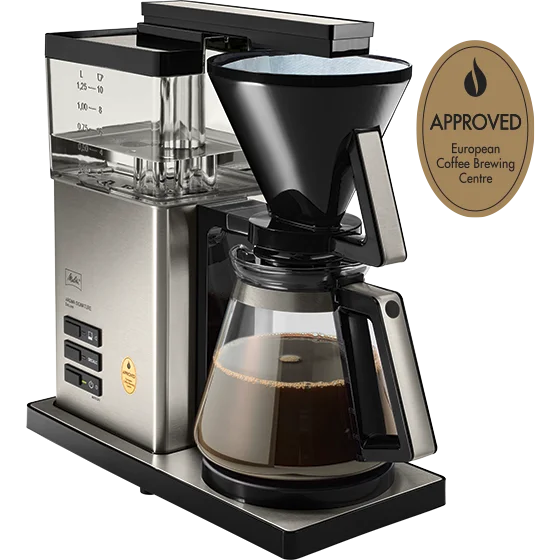 Produktbild von AromaSignature® DeLuxe Filterkaffeemaschine, Schwarz-Edelstahl - 5