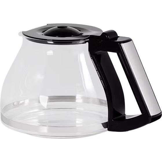 Glaskanne für AromaFresh 1021-02,03,04,05, Look IV DeLuxe & Timer Farbe: Schwarz-Silber Glaskanne für AromaFresh 1021-02,03,04,05, Look IV DeLuxe & Timer Farbe: Schwarz-Silber