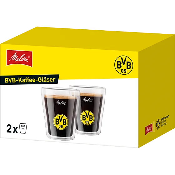 Produktbild von Doppelwandige Kaffee-Gläser BVB  - 2