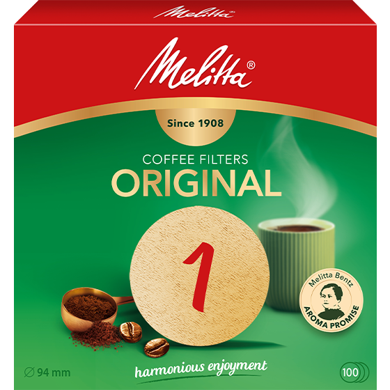 Melitta® Filterzakjes Original, rond