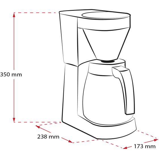 Productafbeelding van EasyTop® Therm filterkoffiezetapparaat - 2