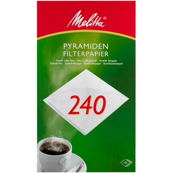 Produktbild von Melitta® PA SF 240G Pyramiden-Filterpapier - 1