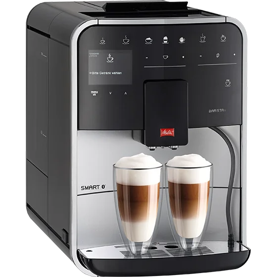 Image du produit de la machine à café entièrement automatique Barista T Smart®, noir-argent - 25