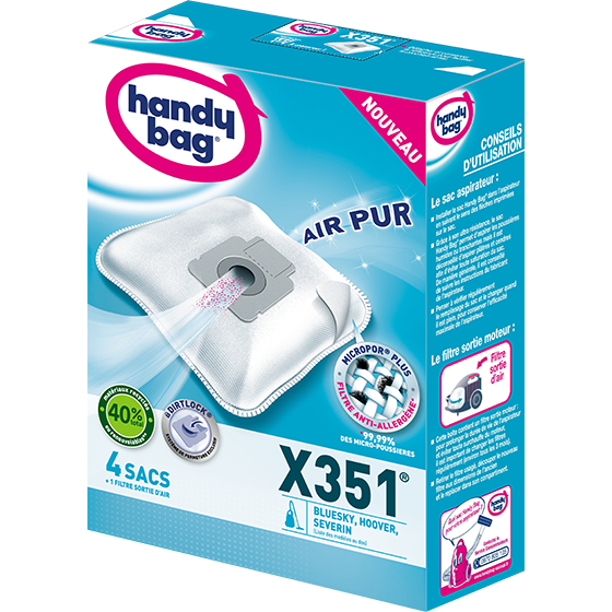 Sacs Aspirateurs Handy bag® X351®