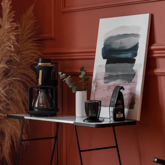 Produktbild von epour® Filterkaffeemaschine, Schwarz-Gold - 2