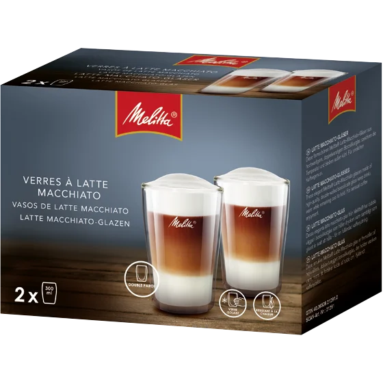 Produktbillede af dobbeltvæggede Latte Macchiato-glas - 2