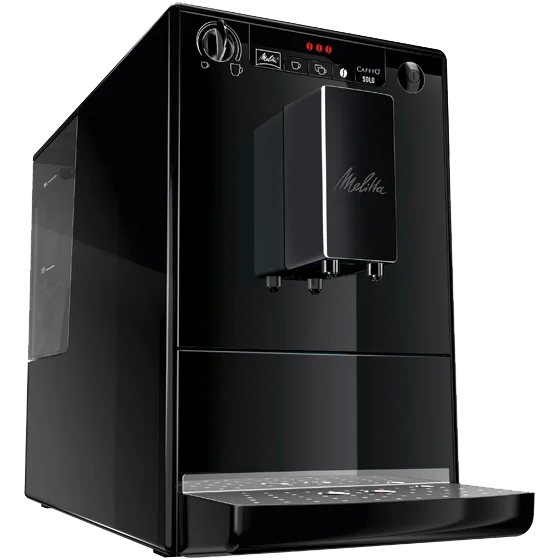 Product image of Caffeo® Solo® bean to cup machine, pure black - 3