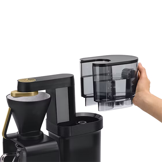 Produktbild av epour® filterkaffemaskin, svart-guld - 5