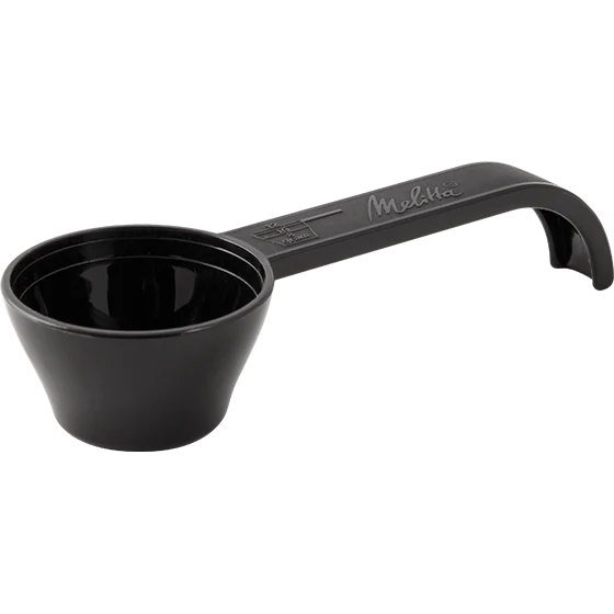 Cuchara Medidora de café, Plástico Negro Imagen del producto de cuchara medidora de café negra - 1
