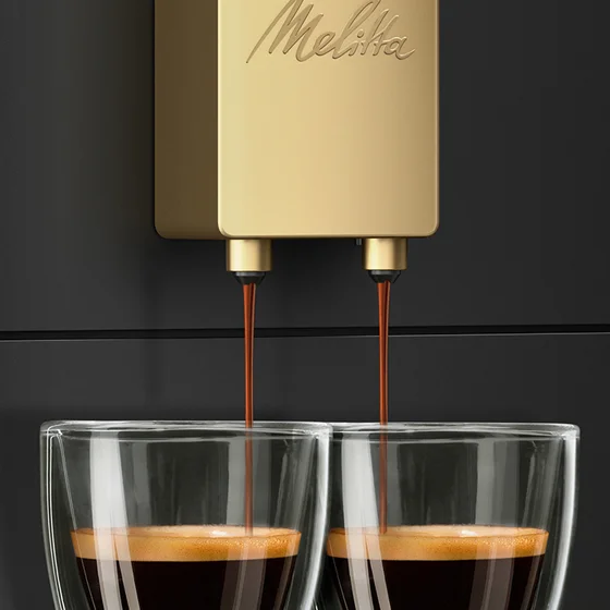Produktbild von Purista® Kaffeevollautomat, Schwarz-Gold - 4