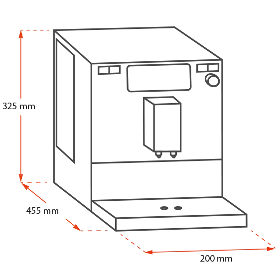 Produktbild von Solo® Kaffeevollautomat, Grau - 4
