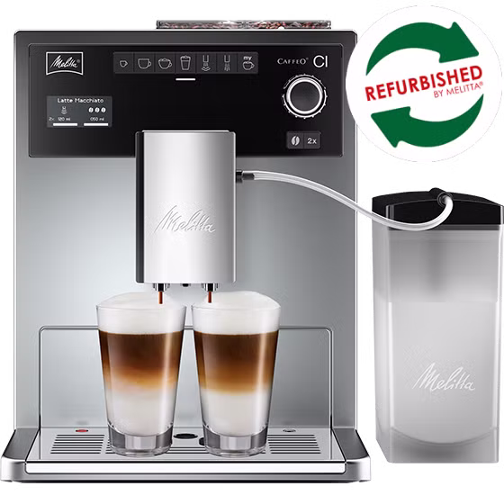 Produktbild von CI®, silber (Refurbished) Kaffeevollautomat - 4