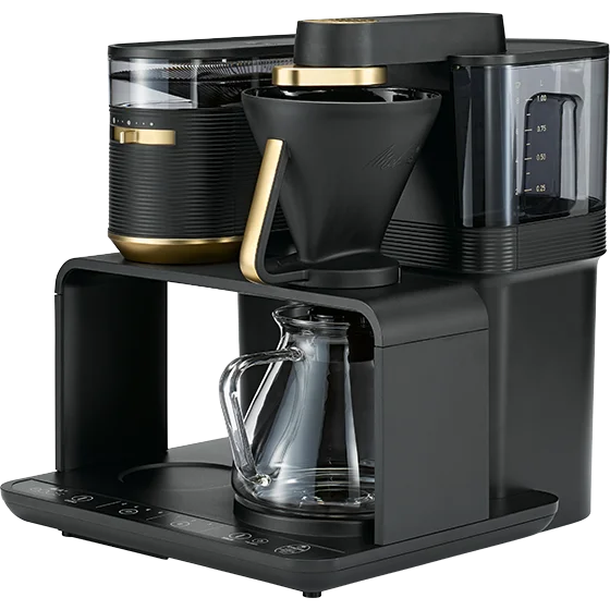 Product image of EPOS® filter coffee machine with grinder, black-gold - 5