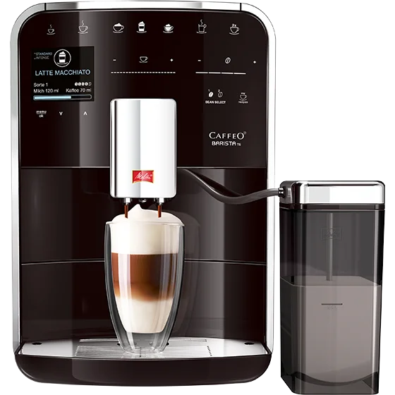 Caffeo Barista® TS, Silver (Refurbished) Product image of Caffeo Barista® TS bean to cup machine, black (discontinued version) bean to cup machine - 3