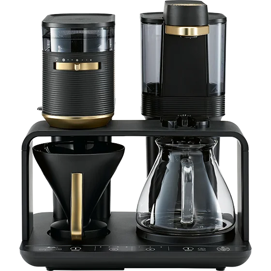 Product image of EPOS® filter coffee machine with grinder, black-gold - 4