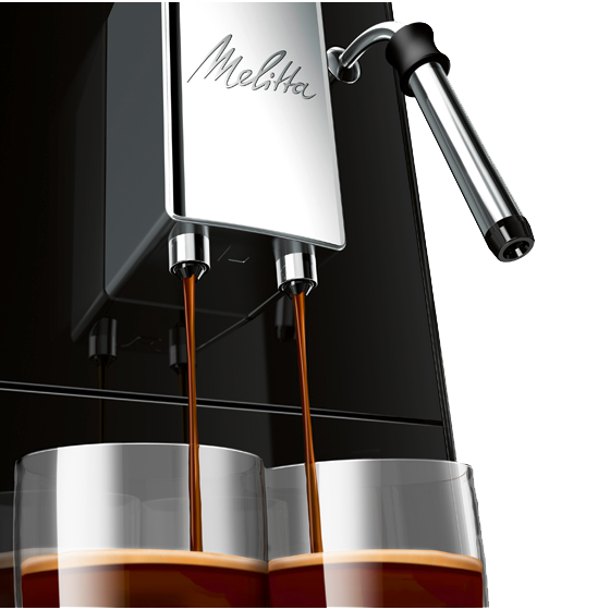 Produktbild von Solo® & Milk, schwarz (Refurbished) Kaffeevollautomat, Schwarz - 3
