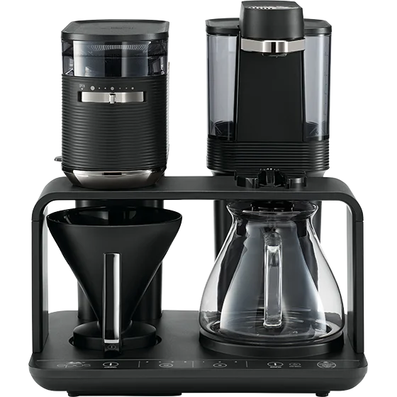 Produktbillede af EPOS® filterkaffemaskine med kværn, sort-krom - 2