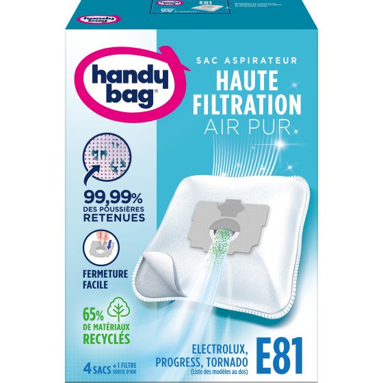 Handy Bag® sacs aspirateur H41 x4