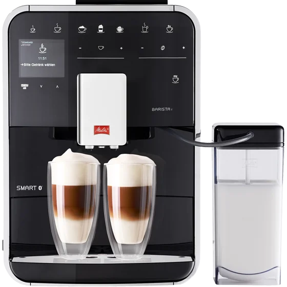 Barista T Smart® Productafbeelding van Barista T Smart® bonen-naar-kopmachine, zwart - 18