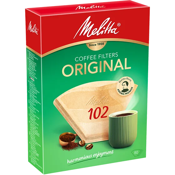 Product image of Melitta® Original, 102®, brown, 80 pcs. Filter bags®, brown - 1