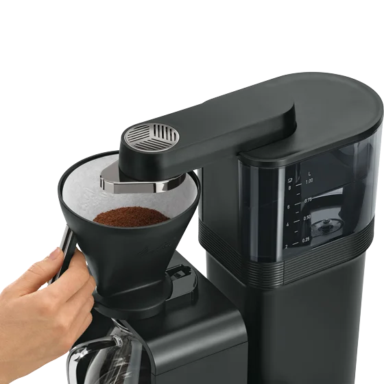 Image du produit de la machine à café filtre epour®, noir-chrome - 7