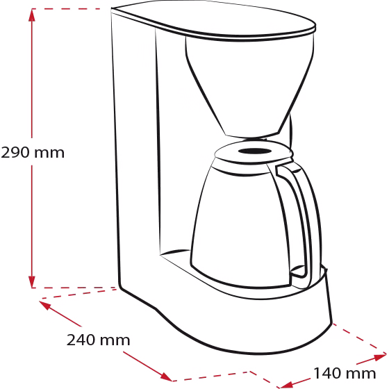Imagen del producto de la Cafetières filtre Single 5®, negra - 5