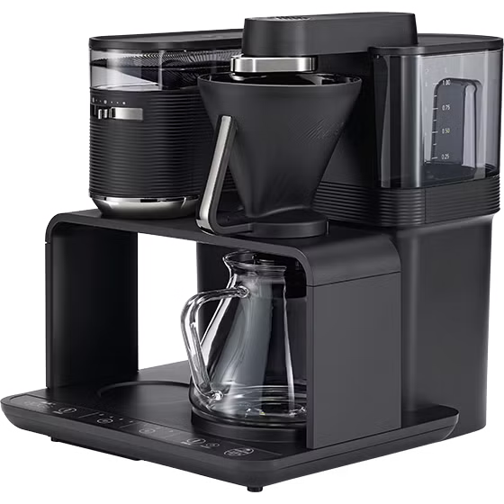 Produktbild av EPOS® filterkaffemaskin med kvarn, svart-krom - 5