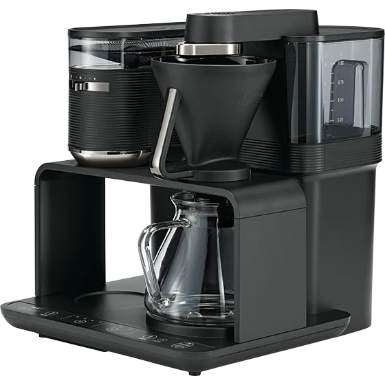 Produktbillede af EPOS® filterkaffemaskine med kværn, sort-krom - 5