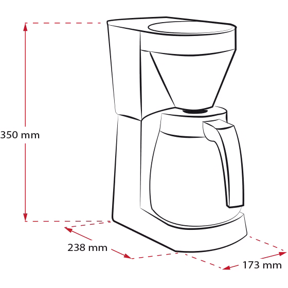 Produktbild von Easy Therm + extra Kanne Filterkaffeemaschine - 2